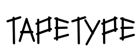 tapetype Font Image