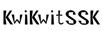 KwiKwitSSK Font Image