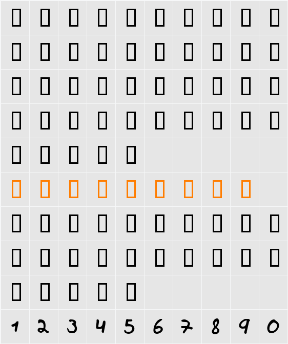 barak Character Map