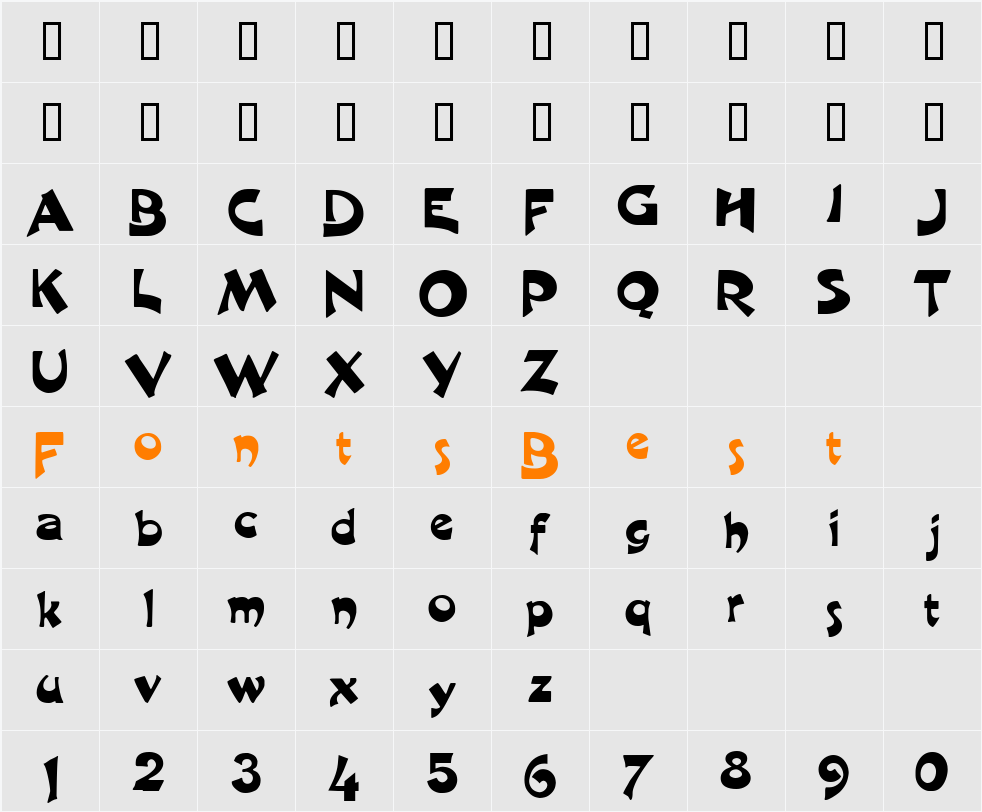 JI-Polite Character Map