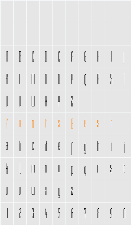 ST Moviehead Character Map