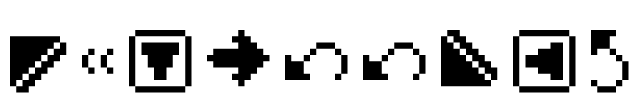PixArrows Font Image