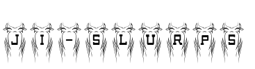 JI-Slurps Font Image
