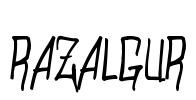 Razalgur Font Image