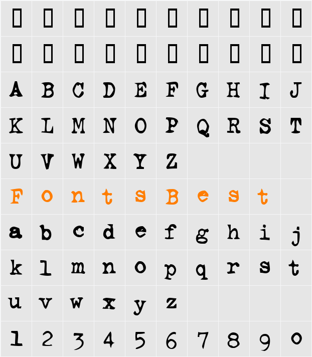 Ghostwriter Character Map