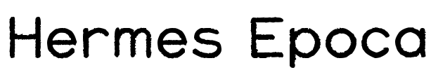 Hermes Epoca Font Image