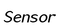 Sensor Font Image