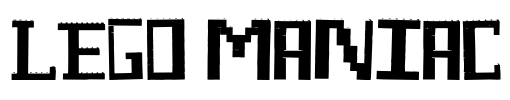 Lego Maniac Font Image