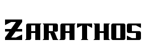 Zarathos Font Image