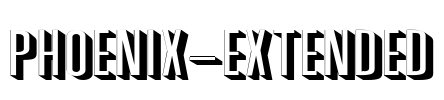 Phoenix-Extended Font Image