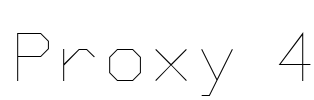 Proxy 4 Font Image