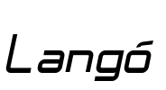 Langó Font Image