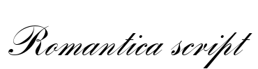 Romantica script