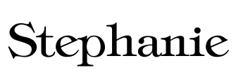 Stephanie Font Image
