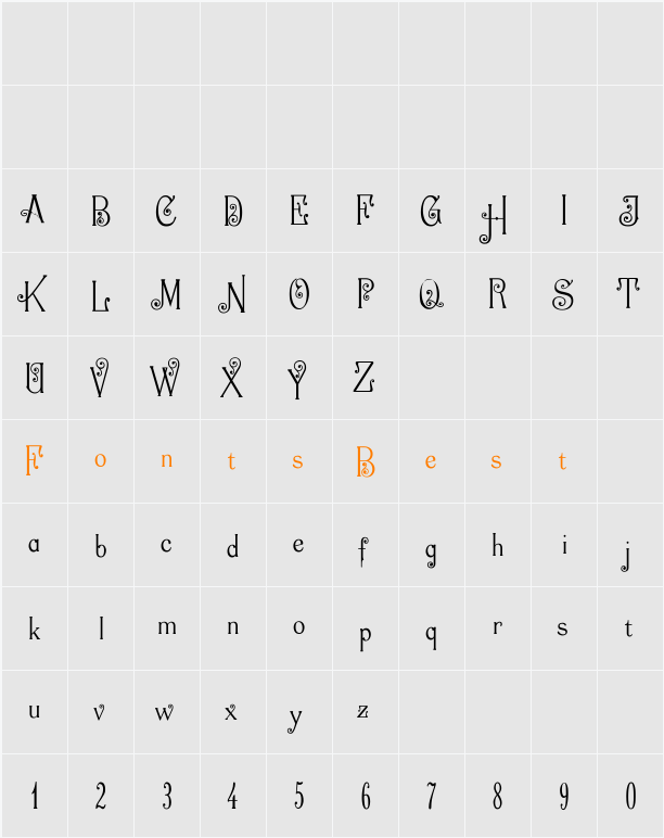 Recherche Character Map