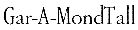 Gar-A-MondTall