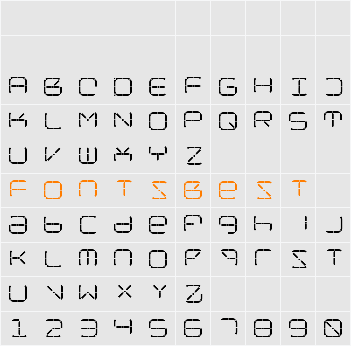 R-2014 Character Map