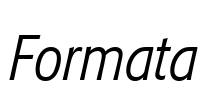 Formata Font Image