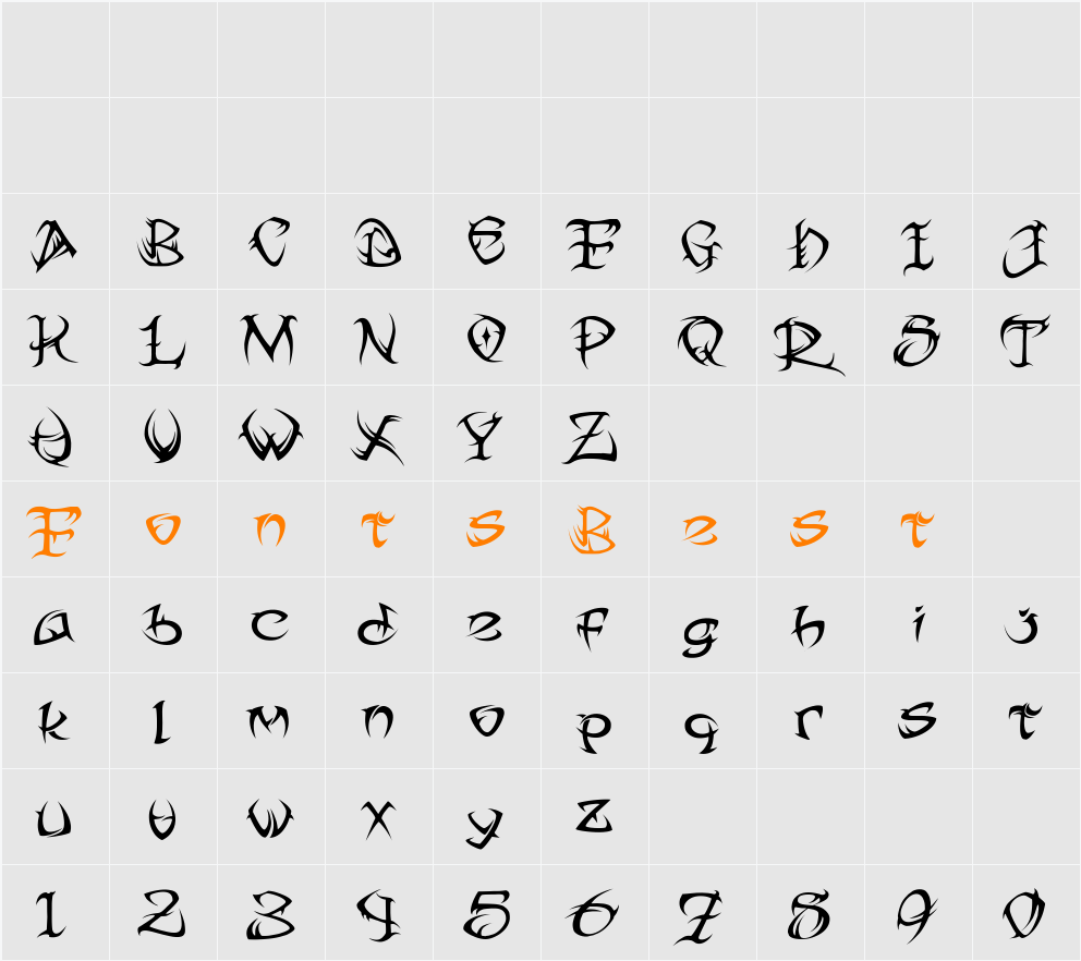 Tribal Two Character Map
