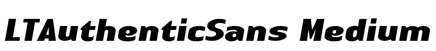 LTAuthenticSans Medium