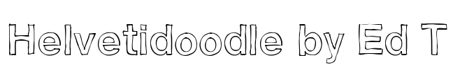 Helvetidoodle by Ed T