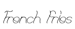 French fries