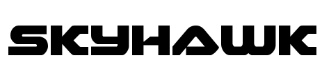 Skyhawk Font Image