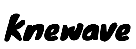 Knewave Font Image