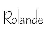 Rolande Font Image