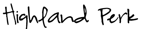Highland Perk Font Image