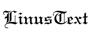 LinusText Font Image