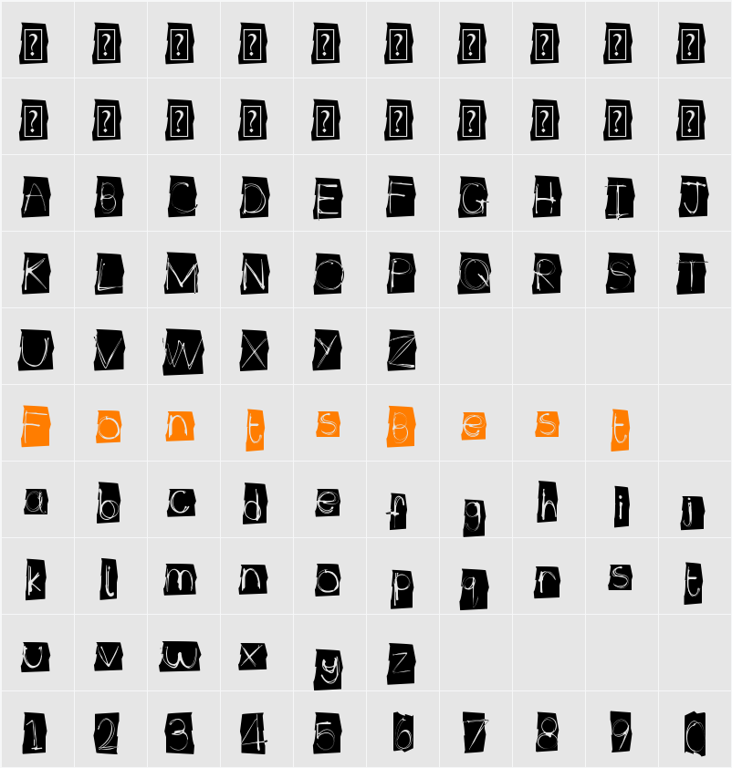 Illuminate Character Map