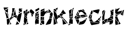 Wrinklecut Font Image