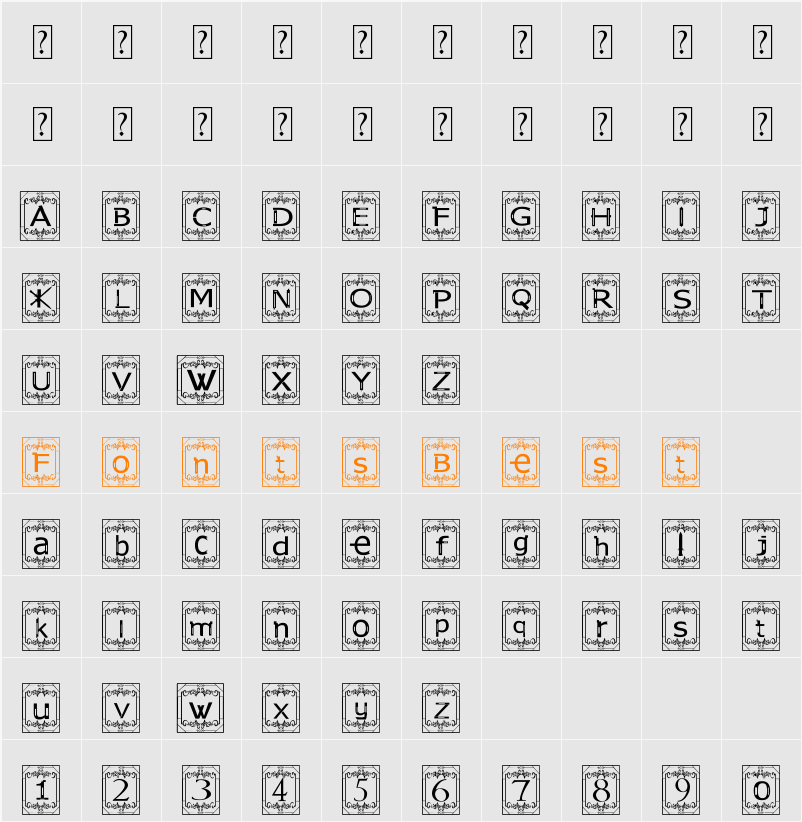Kingsland Timur Character Map
