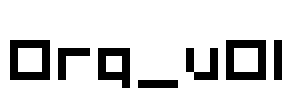 Org_v01 Font Image