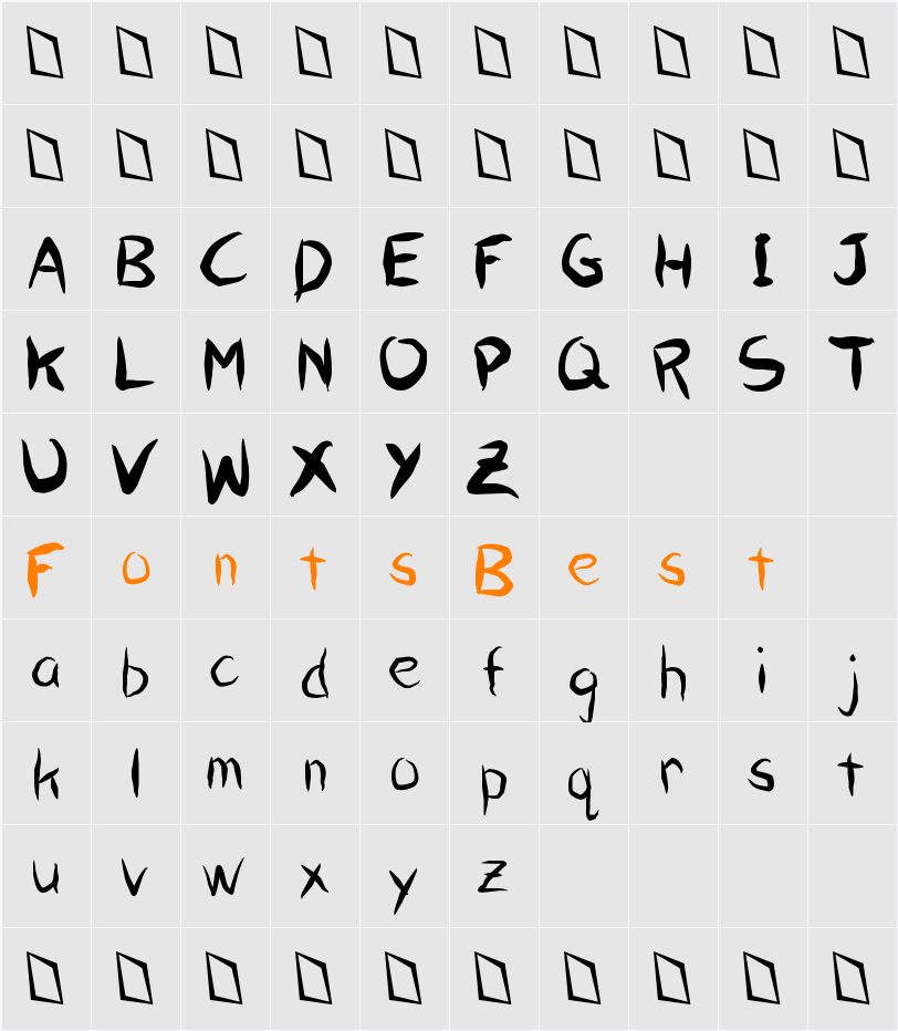 Get the Point Character Map
