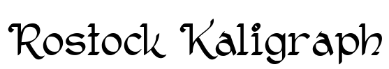 Rostock Kaligraph
