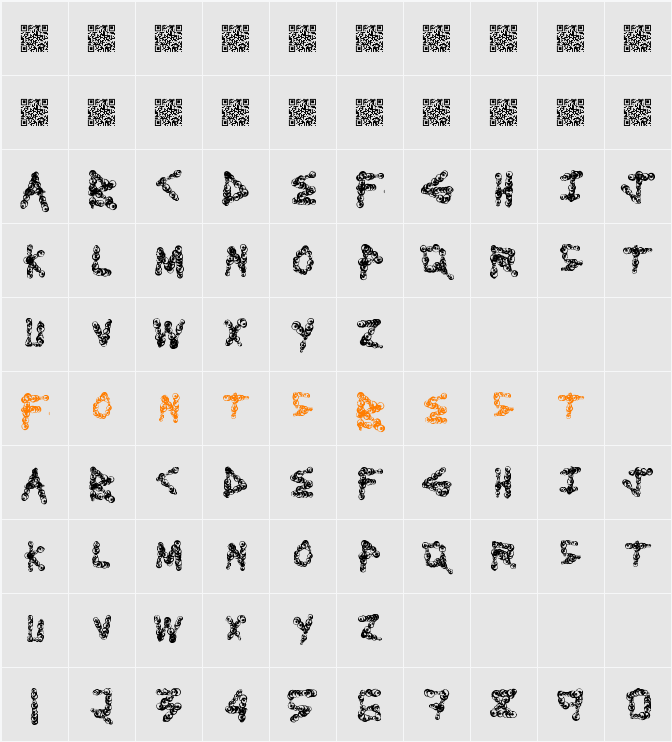 DirtyLooks Character Map