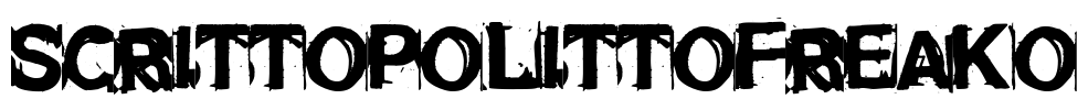 SCRITTOPOLITTOFREAKO