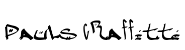 Pauls Graffitti Font Image