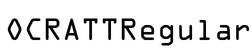 OCRATTRegular