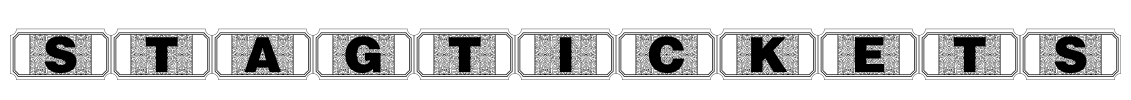 StagTickets Font Image