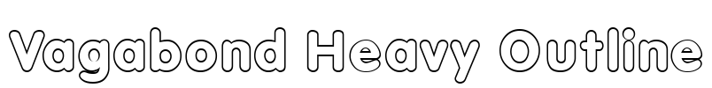 Vagabond Heavy Outline