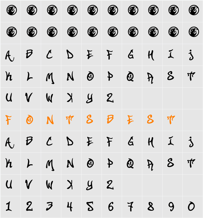 Street Soul Character Map