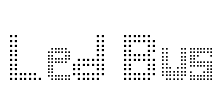 Led Bus Font Image