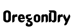 OregonDry Font Image