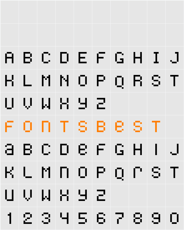 Freon Character Map