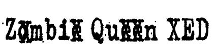 Zombie Queen XED