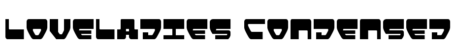 Loveladies Condensed Font Image