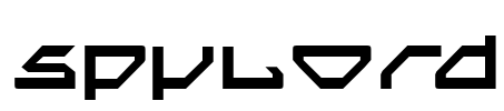 Spylord Font Image